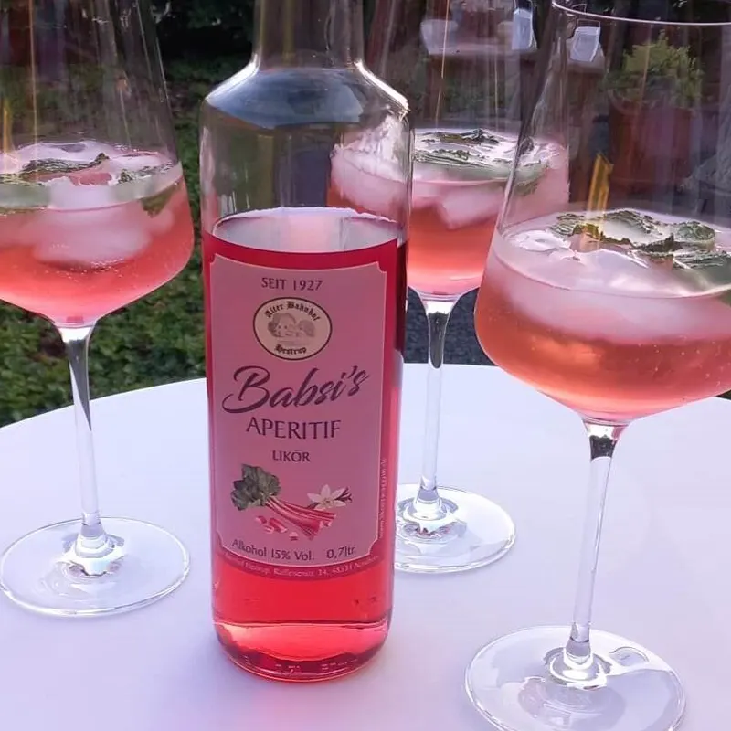 babsi Aperitif 0.7 Babsi´s Aperitif - Rhababerlikör