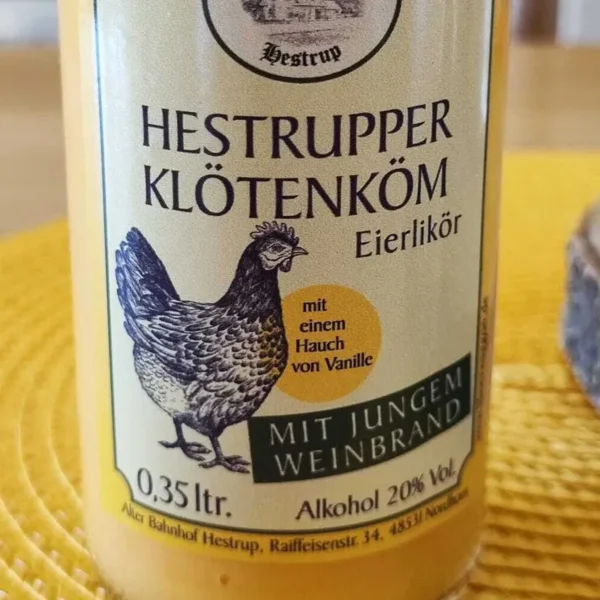 „Hestrupper Klötenköm“ Eierlikör – Grafschafter-Genusswerk