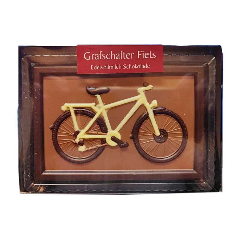 schokofahrrad NEU Grafschafter Fiets Edelvollmilchschokolade 75g