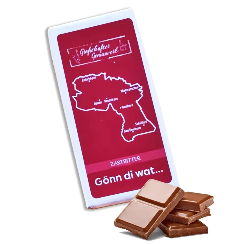 Vollmilchschokolade "Gönn di wat..." 100g Vollmilchschokolade "Gönn di wat..." 100g