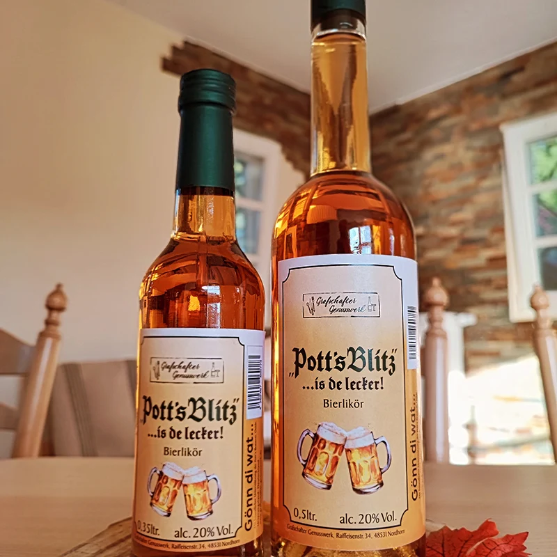 Pott's Blitz Bierlikör kaufen grafschafter genusswerk Pott's Blitz Bierlikör kaufen grafschafter genusswerk